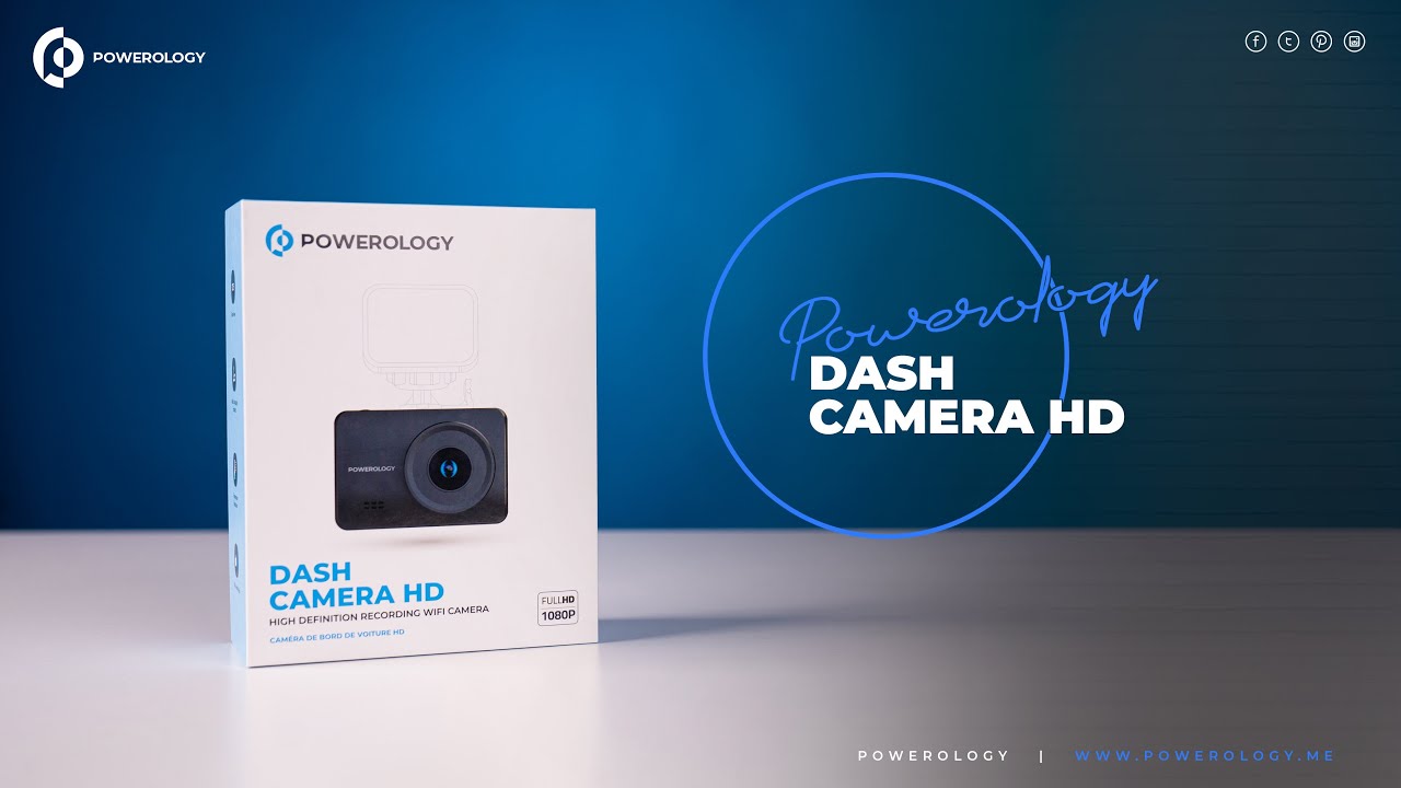 Powerology Dash Camera HD High Definition Recording Wifi Camera (UNBOXING)