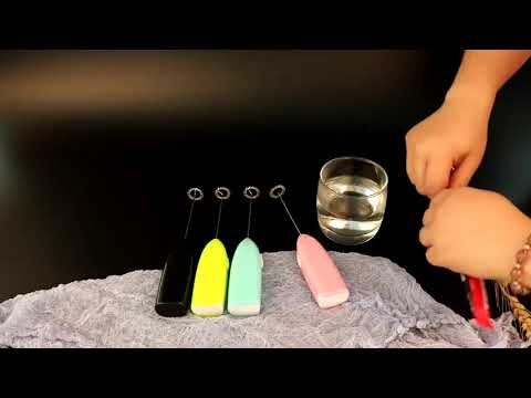 Mini Egg Beater Milk Frother Battery Operated Whisk