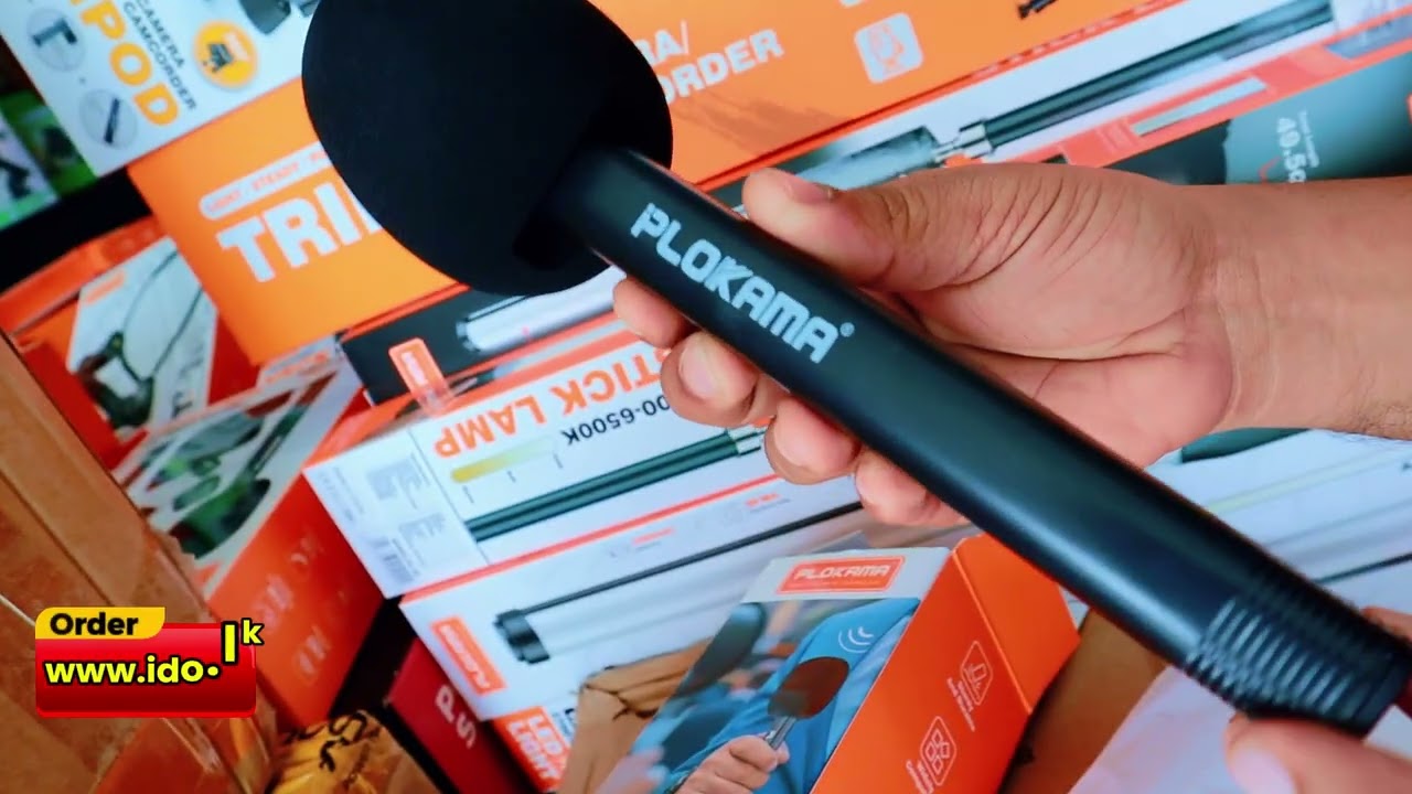 Plokama WM-1 Wireless Clip Microphone Stick Review | Best Budget Interview Mic Arm in Sri Lanka 🇱🇰