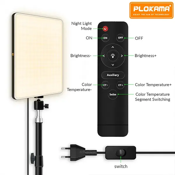 PLOKAMA LIVE-P11 LED Fill Light Panel Video Light in Sri Lanka @ido.lk