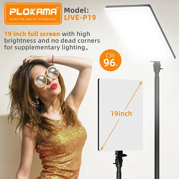 Plokama Live-P19 LED Fill Light Panel@ ido.lk