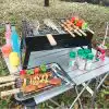 Portable Folding BBQ Grill@ido.lk  x