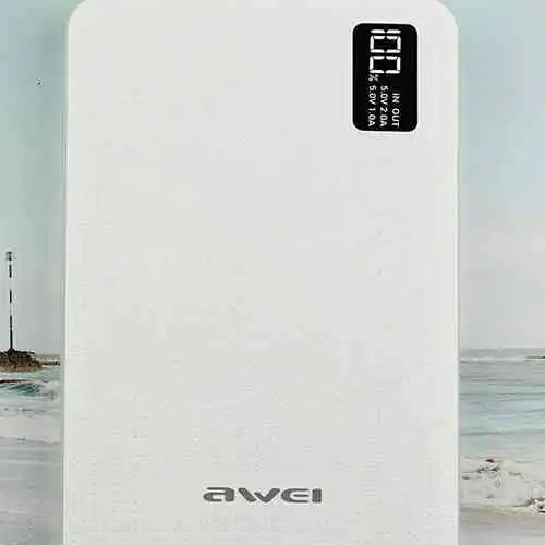 Awei P56K 30000mAh Power Bank Battery 3 USB Port LCD Digital Display Fast Charge - Image 3