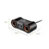 Earldom ET M car volte meter cigarette lighter car charger USB@ido.lk  x