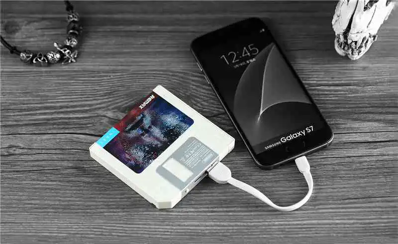 Original Powerbank Remax RPP mAh Mini Disk Batteria External Portable Mob descriptionImage