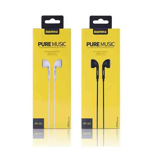 REMAX RM-303 3.5mm Wired Earphones - Image 4