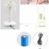 Small Rechargeable Table Fan @ido.lk  x