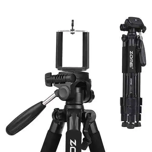 Zomei Q100 20" 3-way Fluid Head Mini Table Top Tripod - Image 8