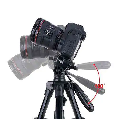 Zomei Q100 20" 3-way Fluid Head Mini Table Top Tripod - Image 5
