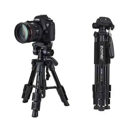 Zomei Q100 20" 3-way Fluid Head Mini Table Top Tripod