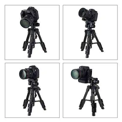 Zomei Q100 20" 3-way Fluid Head Mini Table Top Tripod - Image 2