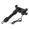 Universal Bike Mobile Holder Mirror with USB Charger Bike Mobile Holder @ido.lk   x