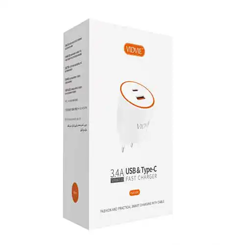 VIDVIE PLE210C USB&TYPE-C FAST CHARGER 3.4A - Image 2