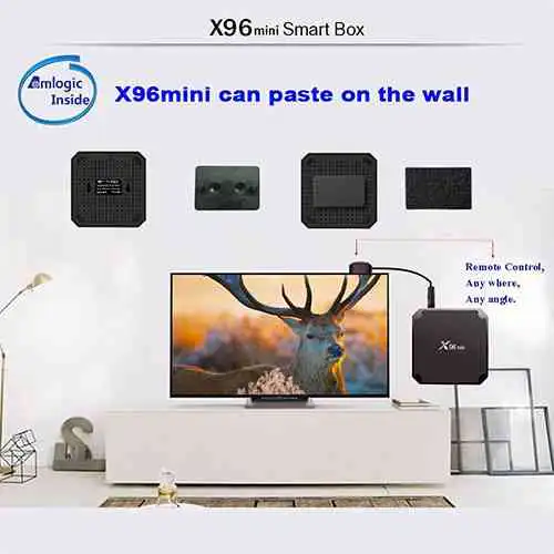 X96 Mini Android 7.1 4K TV BOX 2GB RAM 16GB ROM - Image 11