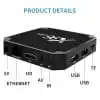 X Mini Android . K TV BOX GB RAM GB ROM Lowest Price @ ido.lk x