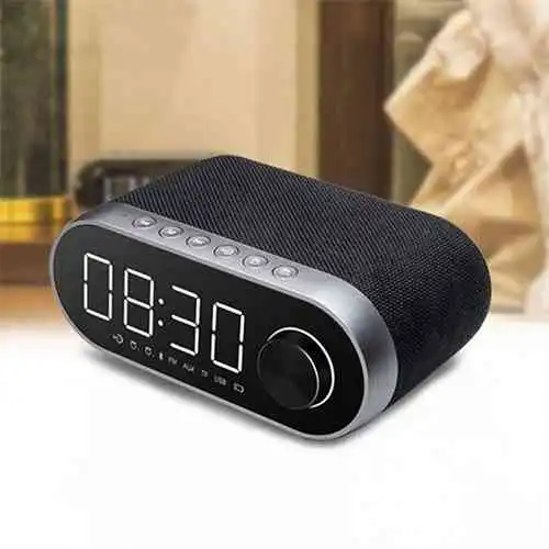 Remax FM Multifunctional Alarm/Radio Bluetooth Speaker - Image 3