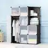  Door Portable Foldable Clothes Closet Lowest Price @ido.lk  x