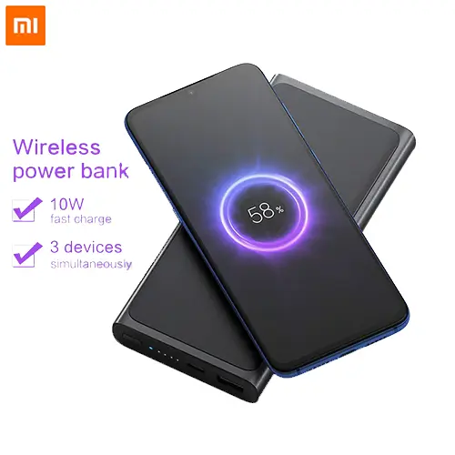 Xiaomi Mi Wireless Charger Power Bank 10000mAh Lowest Price in sri lanka @ido.lk