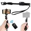 Yunteng YT Bluetooth Selfie Stick Black with Remote Best Price @ ido.lk x