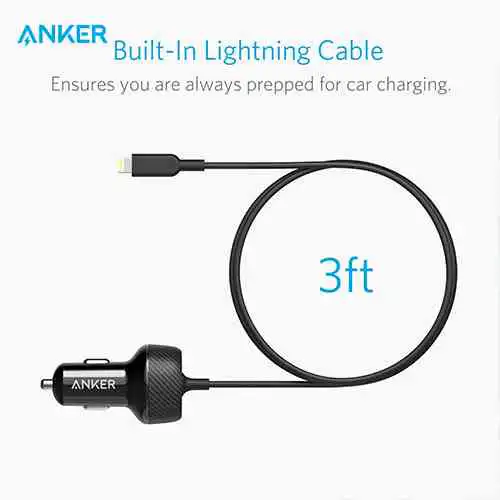 Anker Powerdrive 2 Elite Car Charger - Image 2