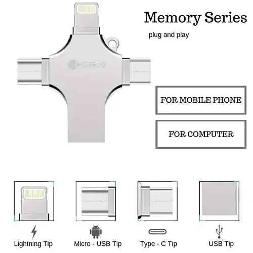 Coteetci 4in1 Memory Series 16GB Flash Drive - Image 6