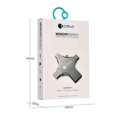 Coteetci 4in1 Memory Series 16GB Flash Drive - Image 4