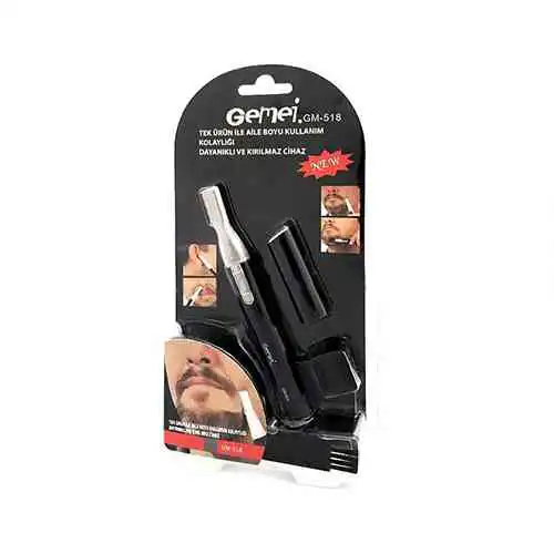 Ear Nose Facial Hair Shaving Trimmer For Men Gemei GM-518
