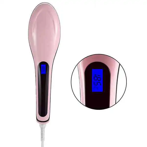 Fast Hair Straightener Brush