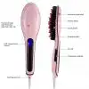 Buy Fast Hair Straightener Brush HQT-906 Straight Styling Tool Flat Iron Electronic Temperature Control Comb Electric LCD Auto Temperature Control Iron Brush Massager. ... Enhanced Hair Straightener Brush. Fast Hair Straightener Brush