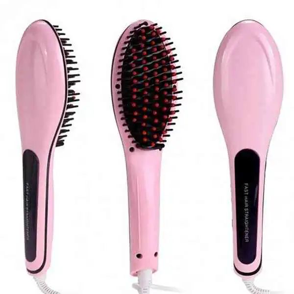 Fast Hair Straightener Brush