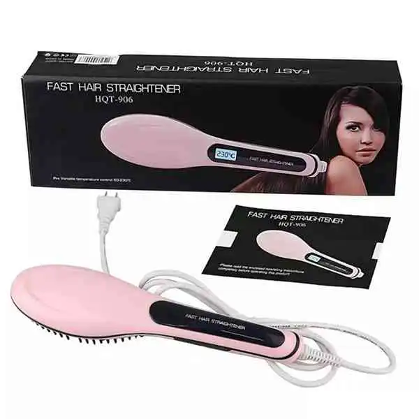 Fast Hair Straightener Brush