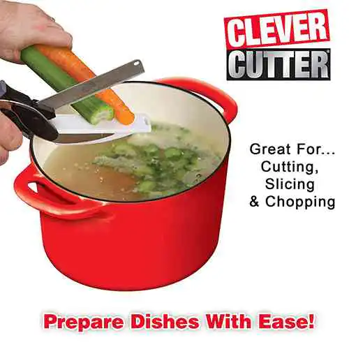 Kitchen Smart Cutter 2-in-1 Knife & Chopping Board