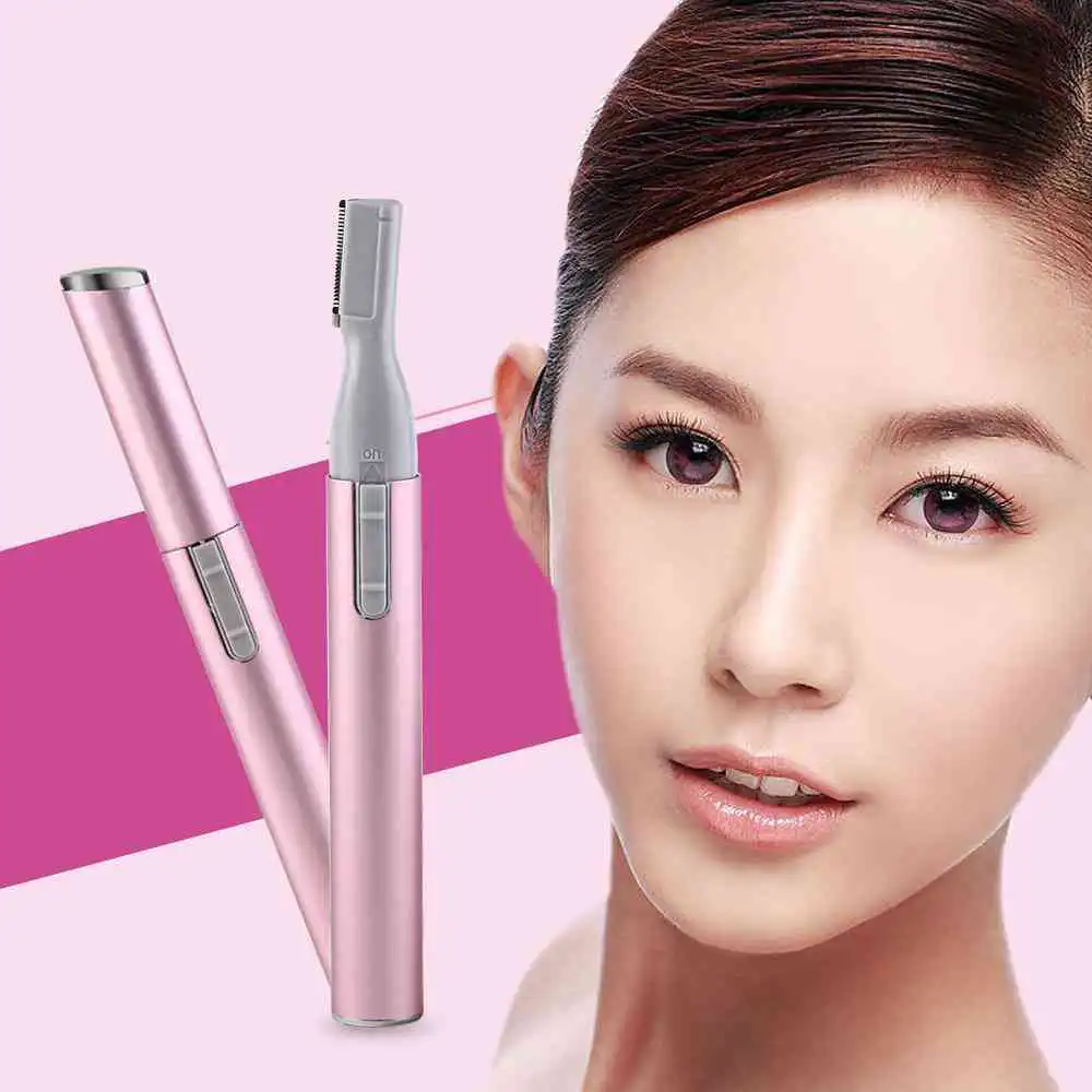 ido.lk Gemei Electric Trimmer Eyebrow Bikini Hair Remover for Women GM A 