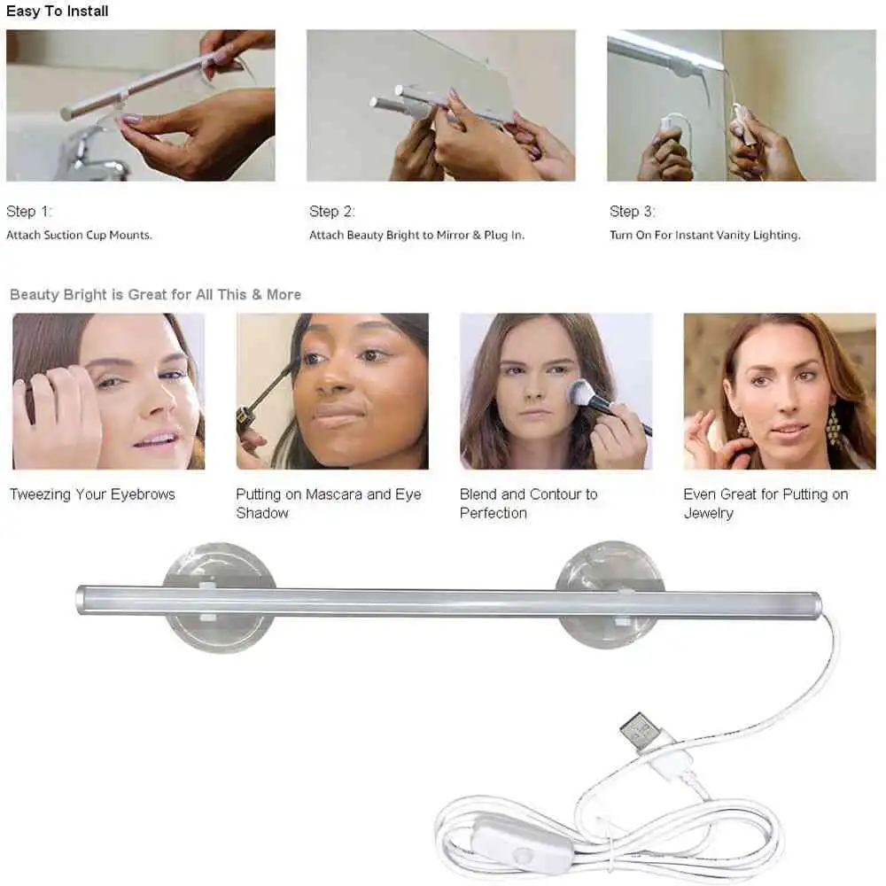 Vanity LED Mirror Light For Makeup