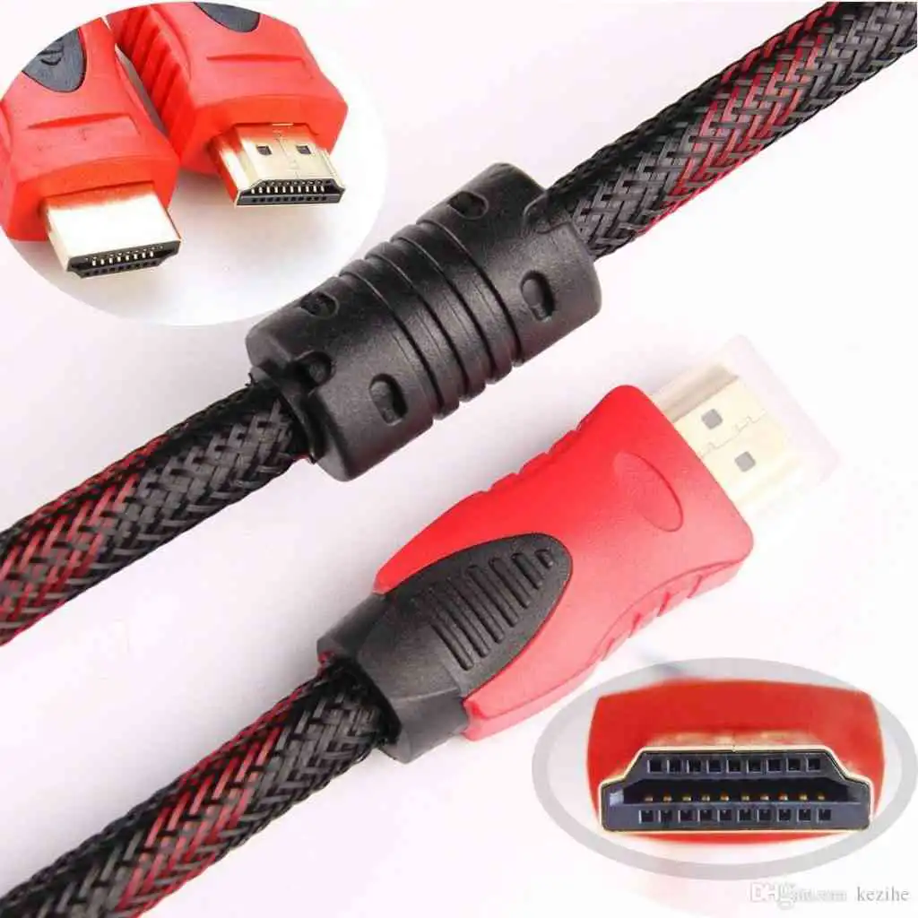 10 ft 3m HDMI Cable nylon weaves 1.4v