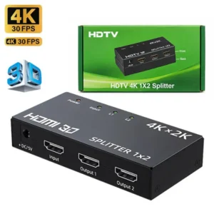 2 Port 4K HDMI Splitter 1 In 2 Out Price in Sri Lanka