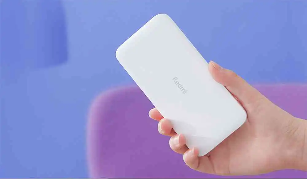 Xiaomi PB100LZM Redmi Power Bank 10000mAh Dual Input / Output Ports / 18W Charging Standard Version- White