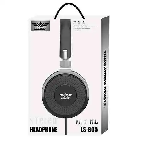 Lelisu LS805 Wired Headphone With Mic