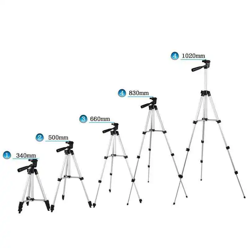 F056 Camera Tripod Aluminum Alloy SLR Outdoor Photography 3110 Tripod Direct Broadcasting Telescopic Support