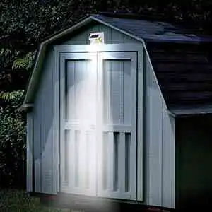 solar powered motion sensor light