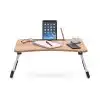 Foldable Laptop Desk Cup Holder Table@ ido.lk  x