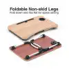 Portable Foldable Laptop Desk Cup Holder Table