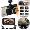 Car DVR Camera Dual Lens Full HD 1080P 4 Inch