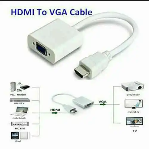 HDMI to VGA Cable