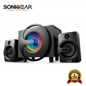 SonicGear TITAN 5 BTMI Subwoofer 2.1 Bluetooth Speakers@ido.lk