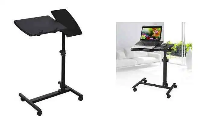 Portable Folding Computer Desk Laptop Notebook Reading Table - Perfect Dealz