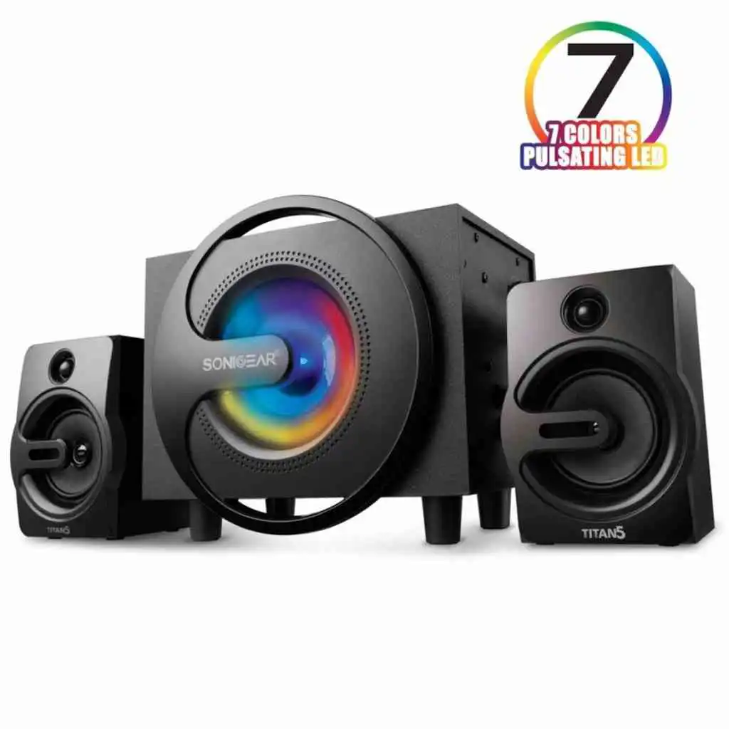 SonicGear TITAN 5 BTMI Subwoofer 2.1 Bluetooth Speakers Best Price in Sri Lanka