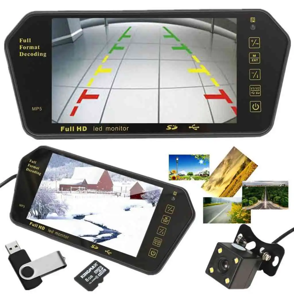 7inch HD 5MP Bluetooth Car Rear View Mirror: Buy 7inch HD 5MP Bluetooth Car Rear View Mirror Best Price in Sri Lanka | ido.lk