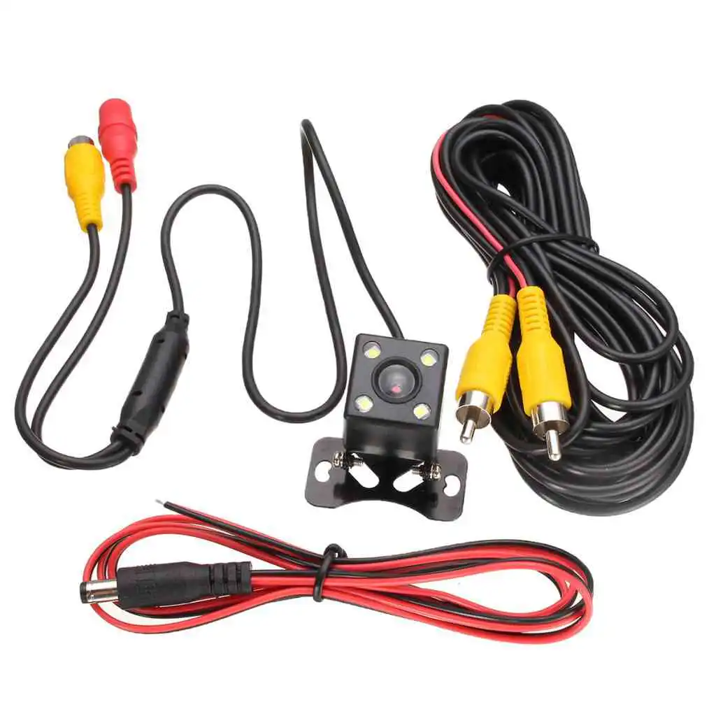 Car Reverse Camera Parking Rear View LED Sensor Waterproof 170 Degree Night Vision HD 