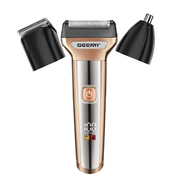 Gemmy GM8075 3in1 Rechargeable Trimmer and Shaver @ ido.lk